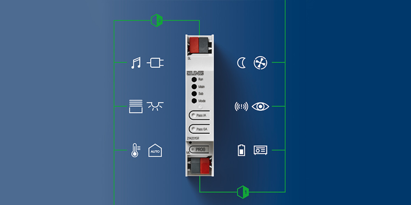 KNX Bereichs- und Linienkoppler bei G & R Elektro- und Gebäudetechnik GmbH in Schifferstadt