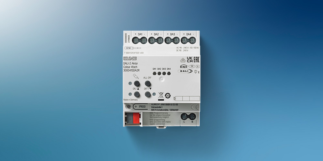 KNX DALI 2 Gateway Colour bei G & R Elektro- und Gebäudetechnik GmbH in Schifferstadt